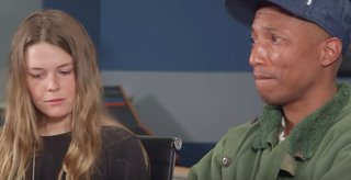 Illustration for article titled Pharrell Loses It Listening to NYU Student's Music